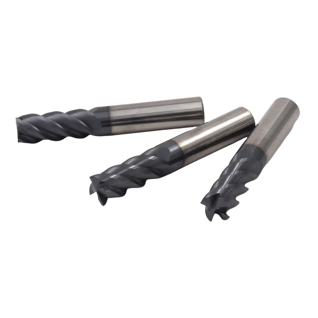4-Flute Solid Carbide Flat End Mills - Image 2