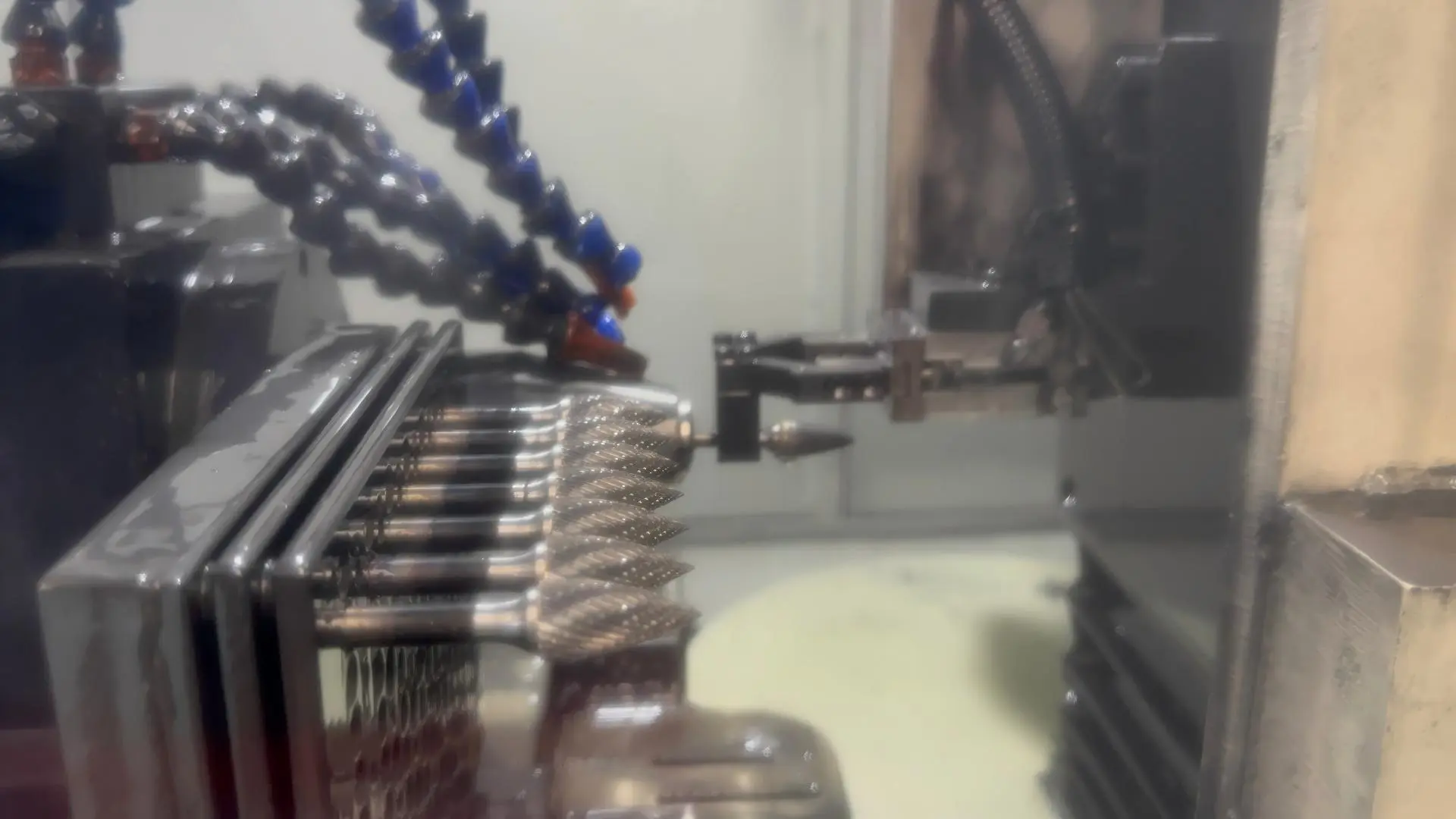 Precision manufacturing process for industrial cutting tools